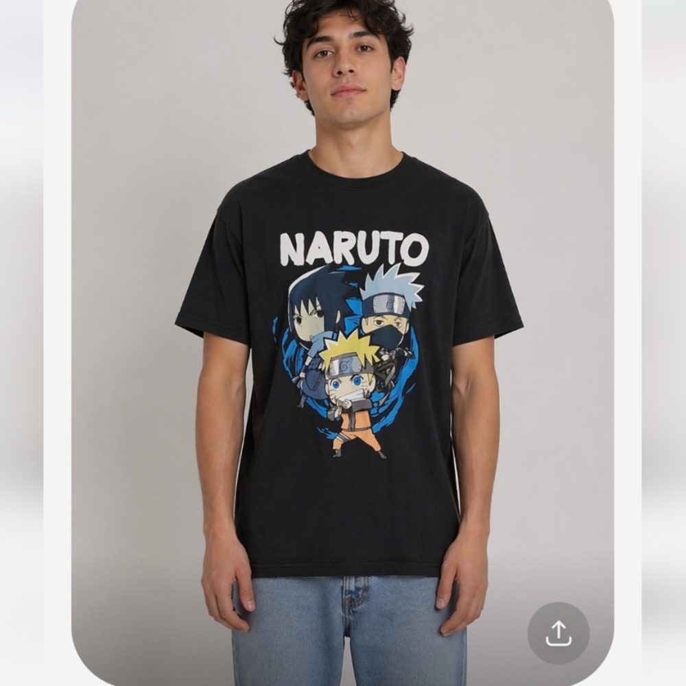 NARUTO 2X Manga Graphic T Shirt